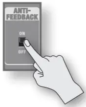 Roland AC 33 Musical Instruments and Professional Audio System - switch ON