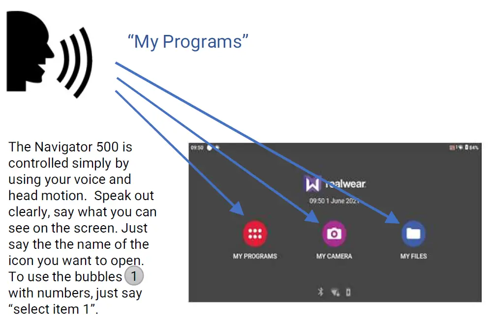 realwear Navigator 500 Assisted Reality Wearable for Worker fig 4