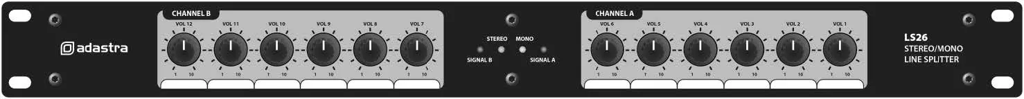 Adastra Ls26 1:12 Line Splitter User Manual