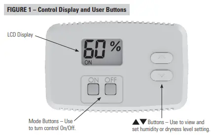 Aprilaire 76C Dehumidifier Control-fig2