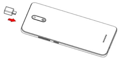 BLU PRODUCTS BLUX12 Smartphone - Charge the Battery or Connect to PC