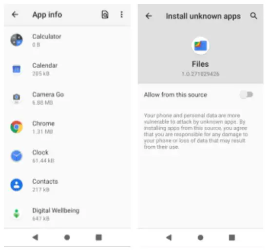 BLU PRODUCTS BLUX12 Smartphone - Manage Applications