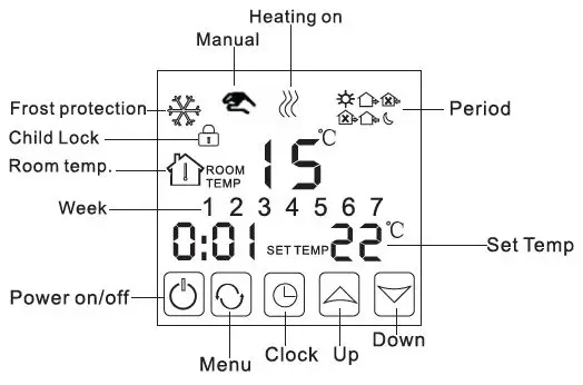 BEOK BOT-323W Series Boiler Thermostat fig 7