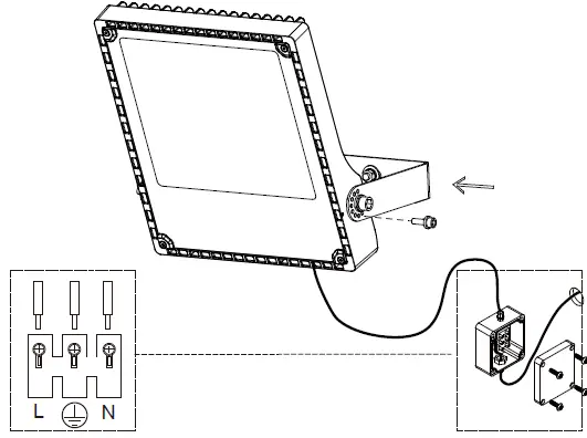 ROBUS 3000K Cosmic 100w Led Flood Light 3