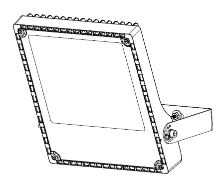 ROBUS 3000K Cosmic 100w Led Flood Light 6
