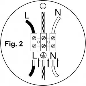 ENDON Studio Pendant Light Fitting Instruction Manual Fig. 2