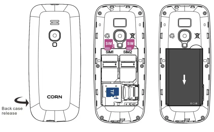 CORN K5 Mobile Phone - 1