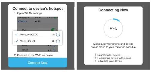 Register a Geeni account