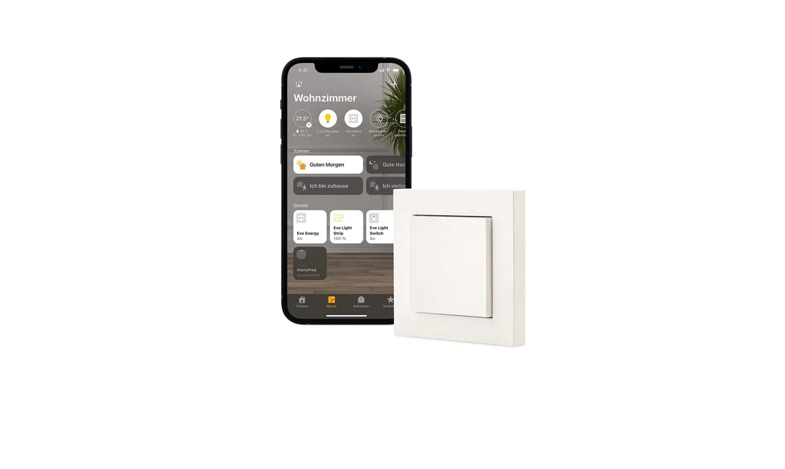 Eve 20ebw1701 Light Switch User Guide