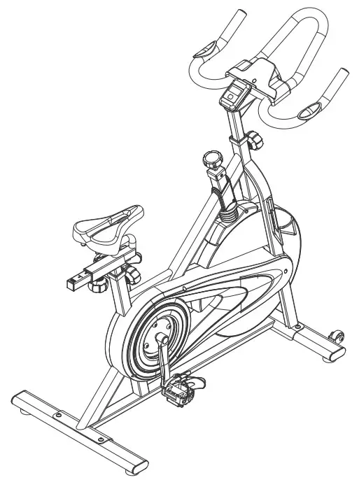 SUNNY SF B1879 Synergy Exercise Bike Stationary Indoor Cycling