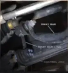 Broken Sway Bar Link Diagnosis