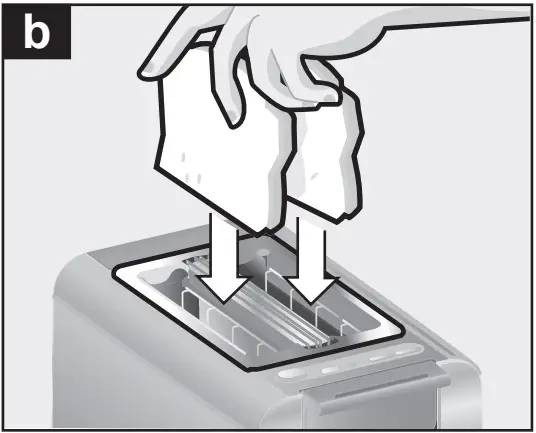 BOSCH TAT861.GB Compact Toaster Machine Instruction b