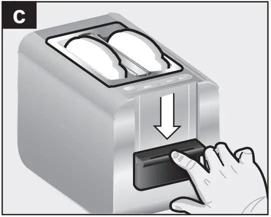 BOSCH TAT861.GB Compact Toaster Machine Instruction c