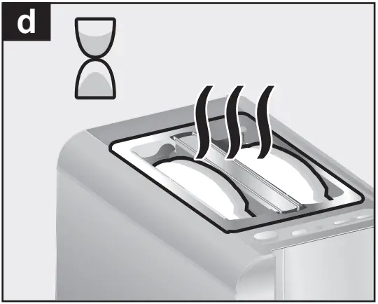 BOSCH TAT861.GB Compact Toaster Machine Instruction d