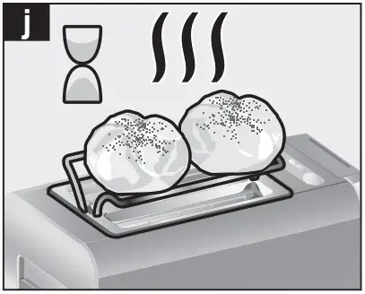 BOSCH TAT861.GB Compact Toaster Machine Instruction j