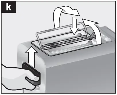 BOSCH TAT861.GB Compact Toaster Machine Instruction k