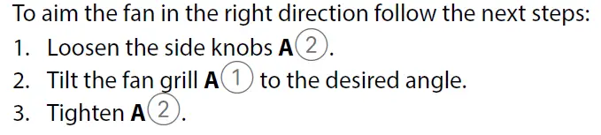 Adjusting the product