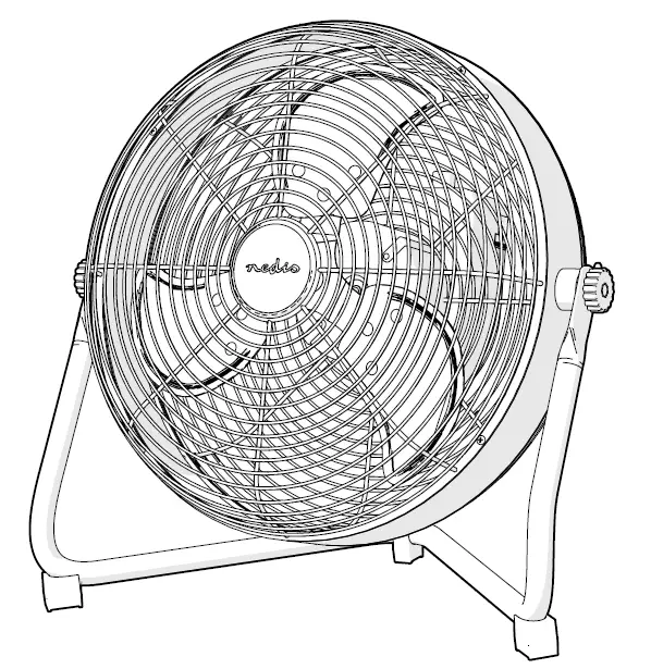 Rechargeable Floor Fan