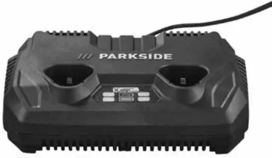 PARKSIDE PDSLG 12 A1 Double Battery Charger - FIG 1