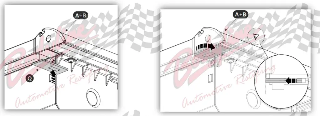 Bodyline Ford Ranger Raptor Roller Cover Shutter - parts 5