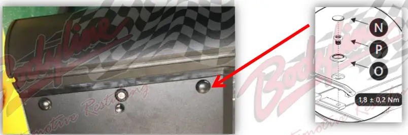 Bodyline Ford Ranger Raptor Roller Cover Shutter - parts 8