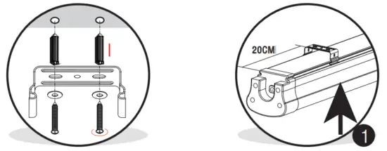 AURORA LIGHTING Solar LED Batten Light -
