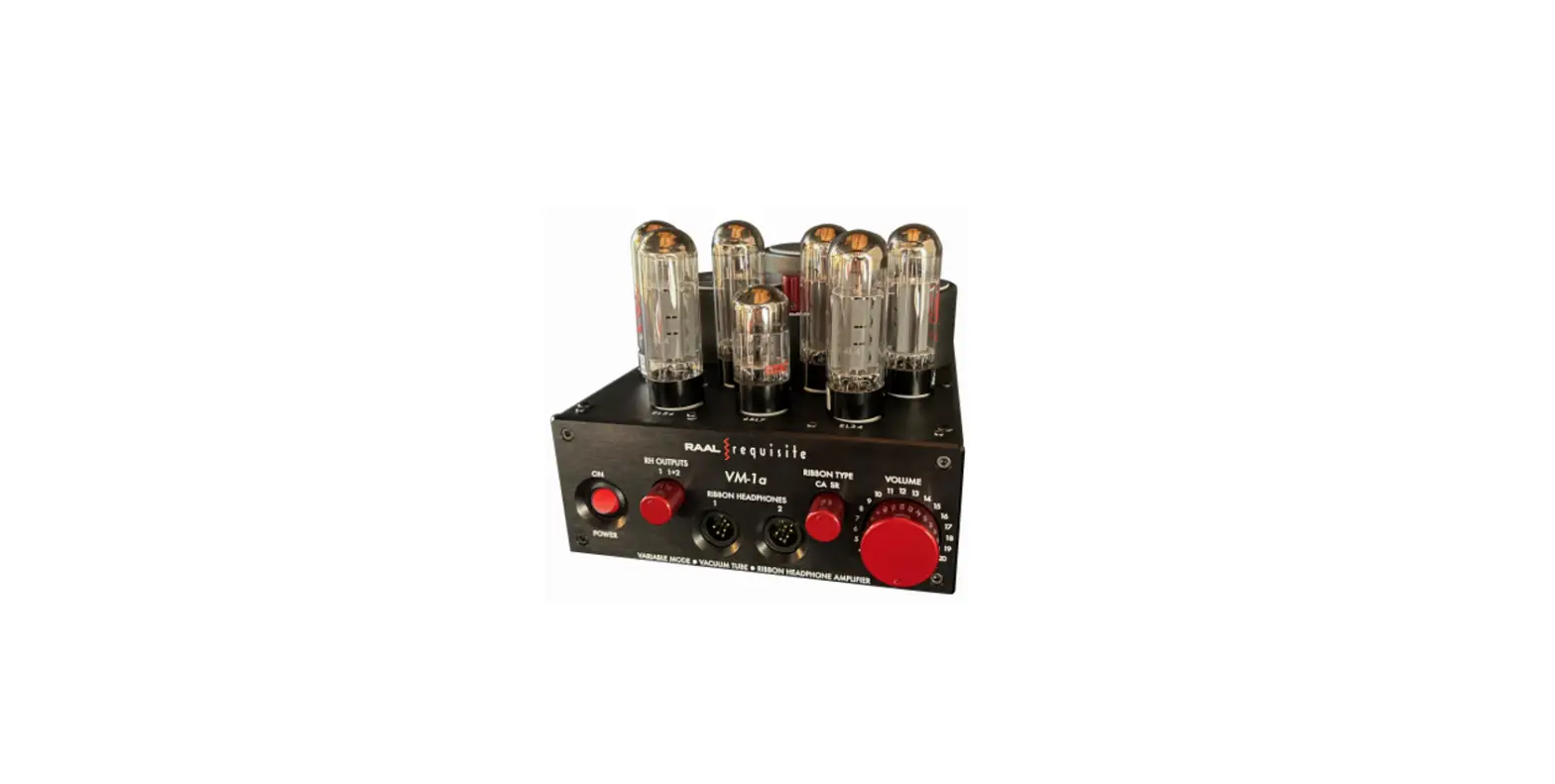 Raal Requisite Vm-1a Variable Mode Vacuum Tube Ribbon Headphone Amplifier User Manual