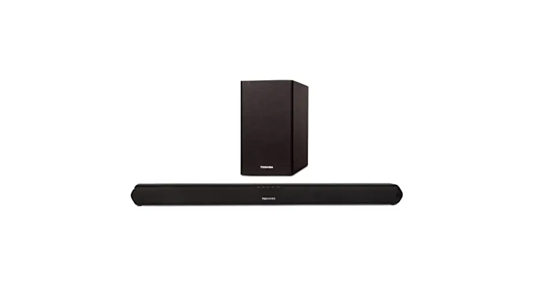 Toshiba Ts205 2.0 Channel Sound Bar Home Theater System User Guide