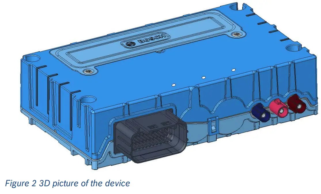 Robert Bosch Engineering Business Solution Pvt CU 303 0403 Connectivity Control Unit - fig 3