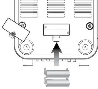 MAGNAVOX MM435 CD Shelf System with Digital FM Stereo Radio - POWER SOURCE 2