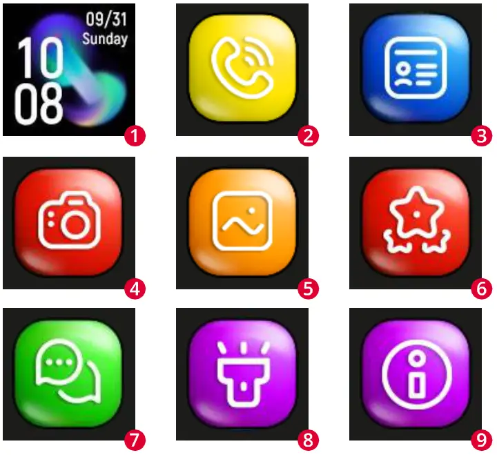 FOREVER KW-60 Call Me 2 Kids Smartwatch - Icon