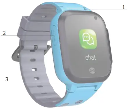 FOREVER KW-60 Call Me 2 Kids Smartwatch - fig1