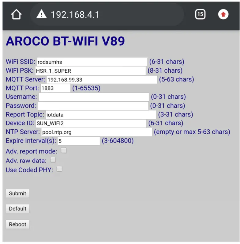 RODSUMWIRELESS AC-RW-R120 Aroco WiFi Bridging Device 5