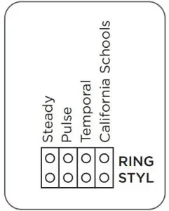 SELECT A BELL RING STYLE