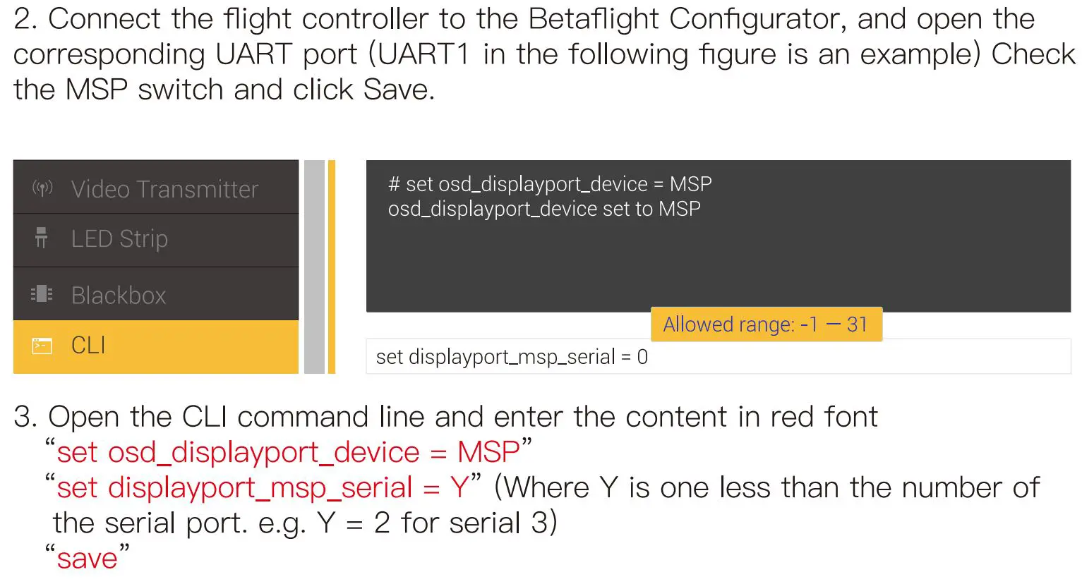 Walksnail AVATAR KIT User Guide - UART