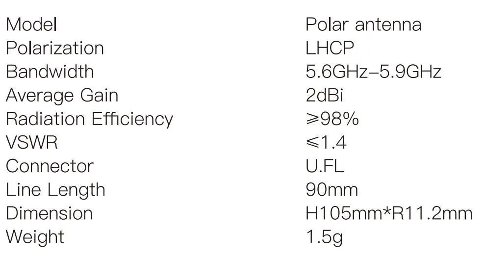 Walksnail AVATAR KIT User Guide - VTX Antenna