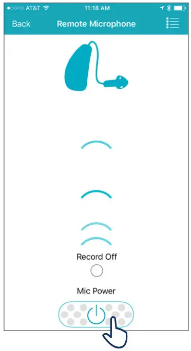 TRULINK Hearing Control App -Features