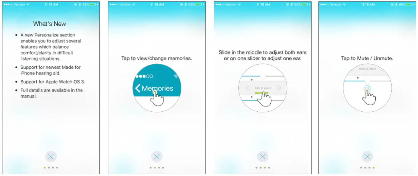TRULINK Hearing Control App - General