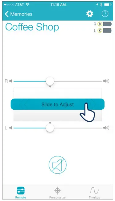 TRULINK Hearing Control App - Hearing Aid Volume