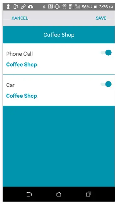 TRULINK Hearing Control App - To set the current---