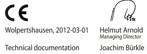 Gude 94567 Snow Blower Instruction Manual - CE icon