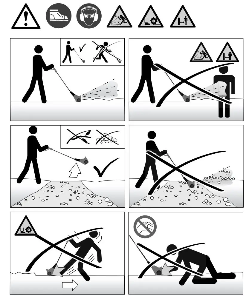 Gude 94567 Snow Blower Instruction Manual - Operation