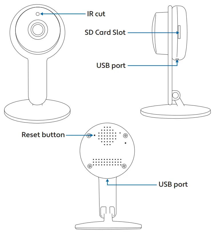 Brookstone-BKWIFICAM3-WiFi-Plug-In-Security-Camera-fig-1