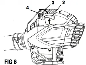 STARTING AND STOPPING THE BLOWER