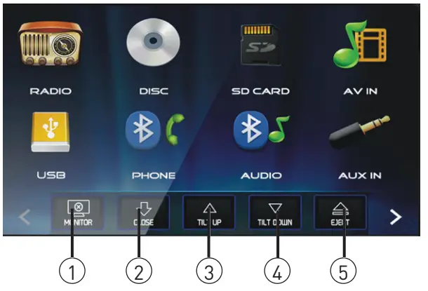 Dual DV715B 7 Inch AV DVD Receiver - OPEN