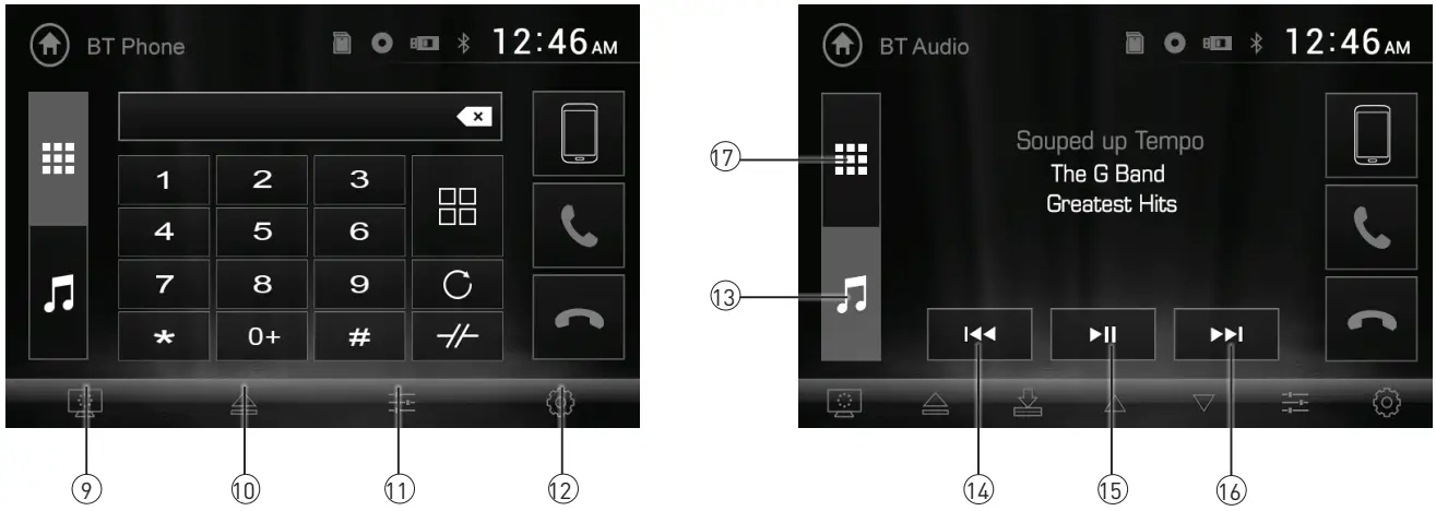Dual DV715B 7 Inch AV DVD Receiver - Operation 1