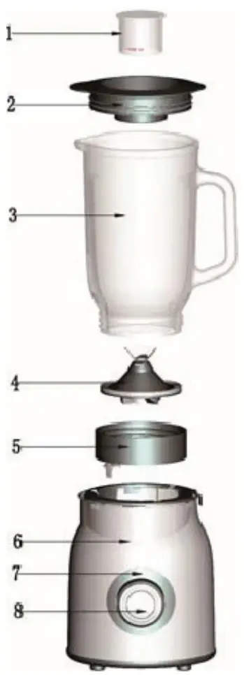 PHILCO PHTB 7000 Table Mixer - Fig