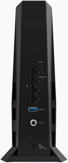 image of the Netgear CAX30 back