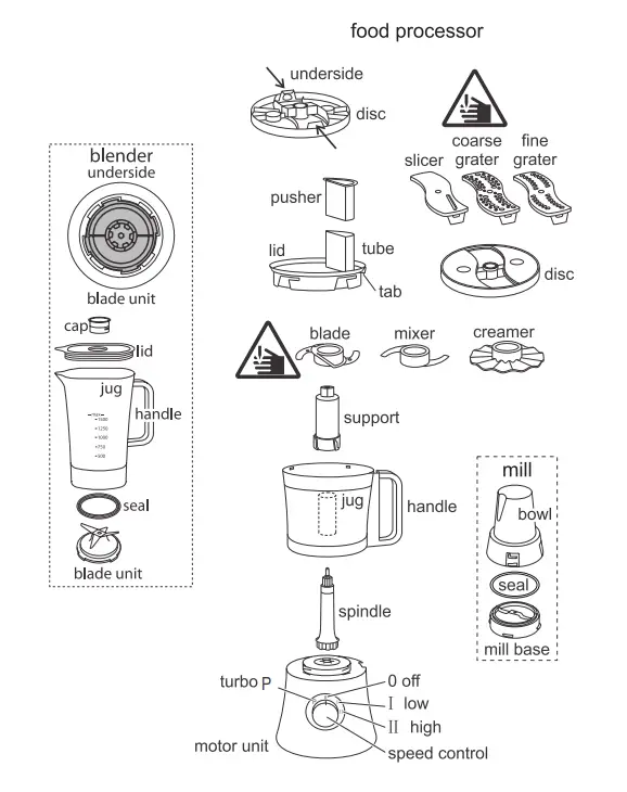 Midea-MJ-60FM01B1-Food-Processor-1