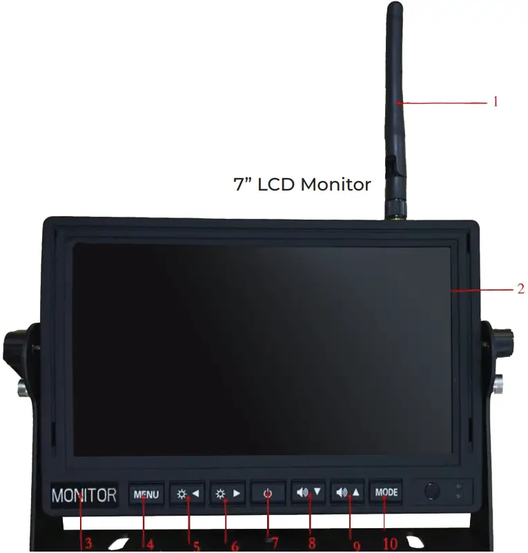 FALCON Digital Wireless Heavy-Duty Back-Up Camera 03